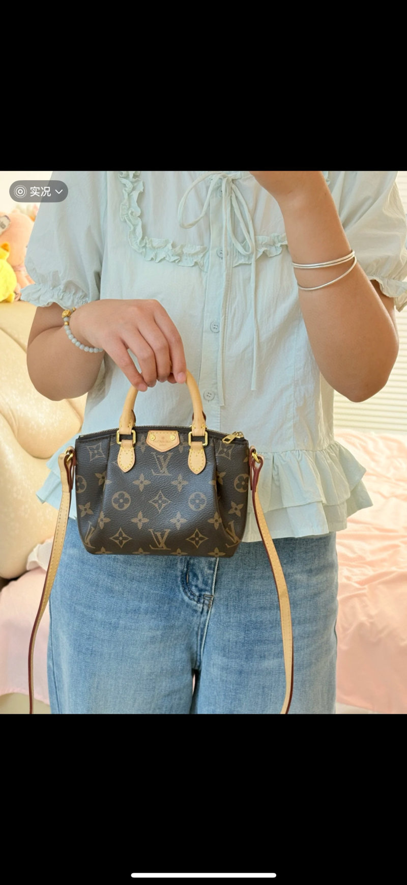 Louis Vuitton Monogram Speedy Handbag Brown view