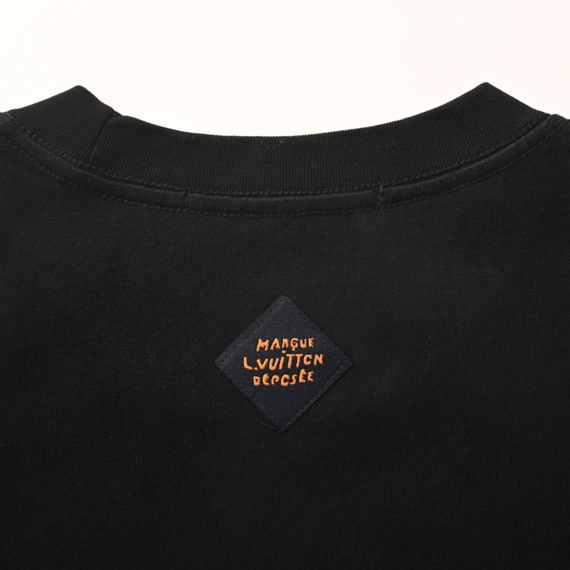 Black Graphic Print Short Sleeve T-Shirt view