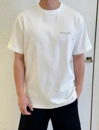 Christian Dior White Logo T-Shirt