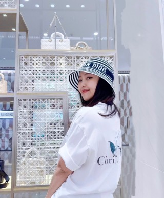Christian Dior White Logo T-Shirt view 4