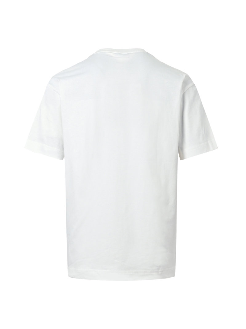 Gucci Logo Print White T-Shirt view