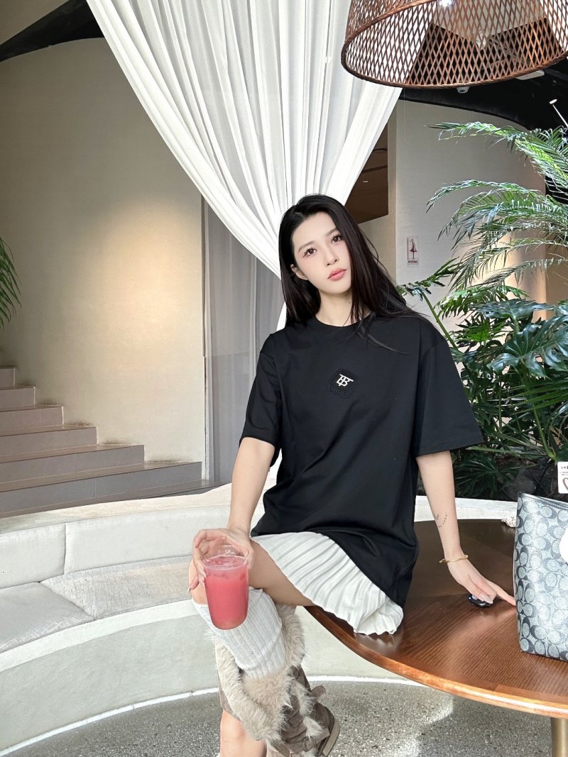 Black Oversized Crewneck Short Sleeve T-Shirt view