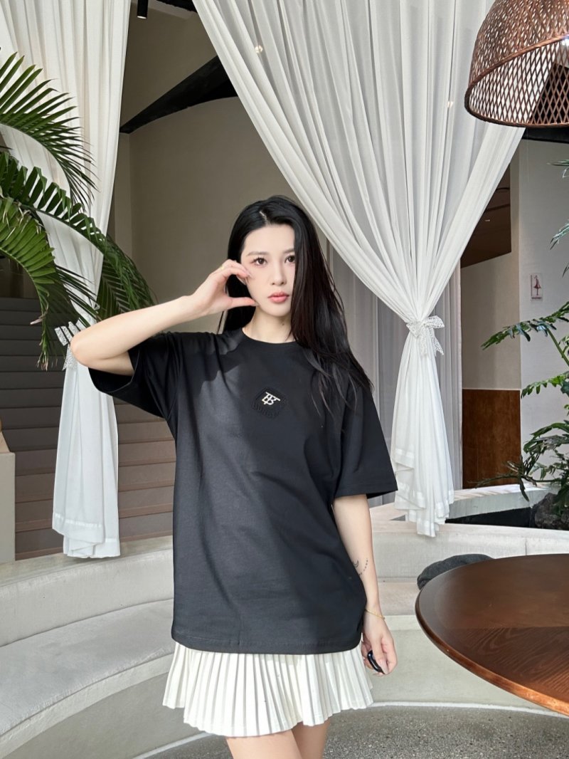 Black Oversized Crewneck Short Sleeve T-Shirt view