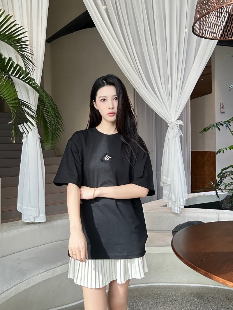 Black Oversized Crewneck Short Sleeve T-Shirt view