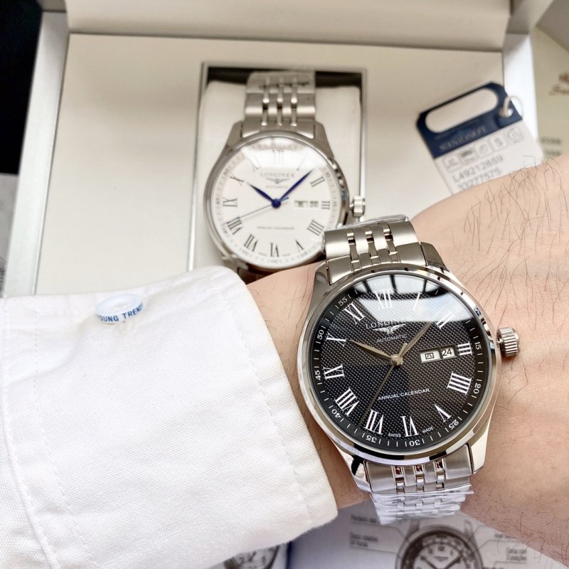 Longines Master Collection Automatic Steel Watch Silver view