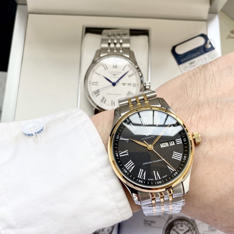 Longines Master Collection Automatic Steel Watch Silver view
