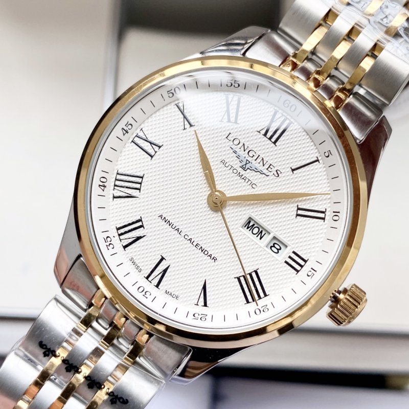 Longines Master Collection Automatic Steel Watch Silver view