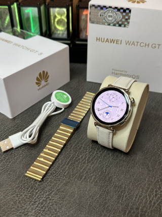 Huawei Watch GT5 Mini Women's Silver Smartwatch view 3