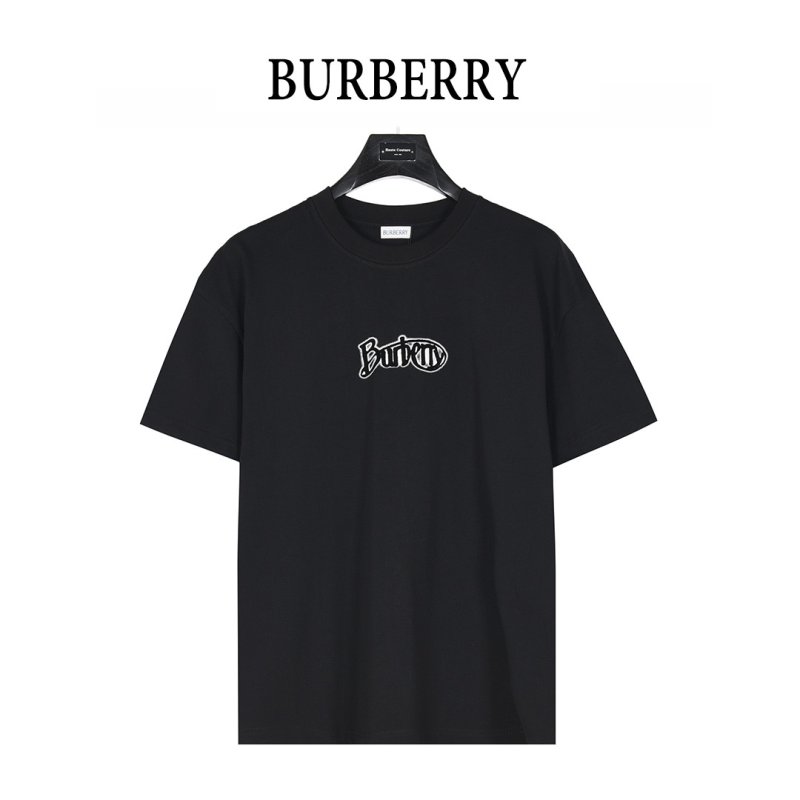 Burberry Black Logo T-Shirt view