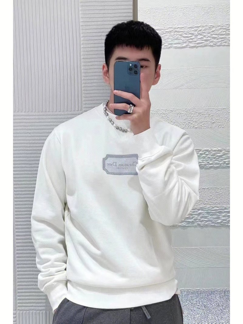 White Oversized Hoodie with Graphic Print view