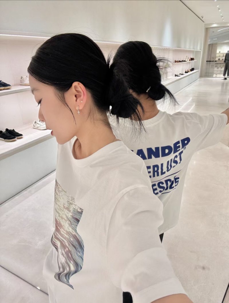 Alexander McQueen White Graphic Logo T-Shirt
