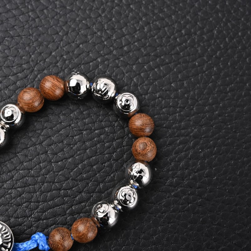 Louis Vuitton LV Beads Bracelet - Peachwood & Silver view