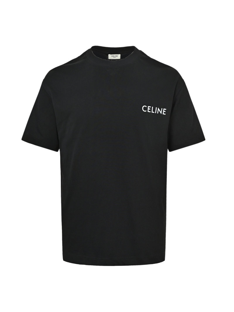 Celine Logo Black T-Shirt view