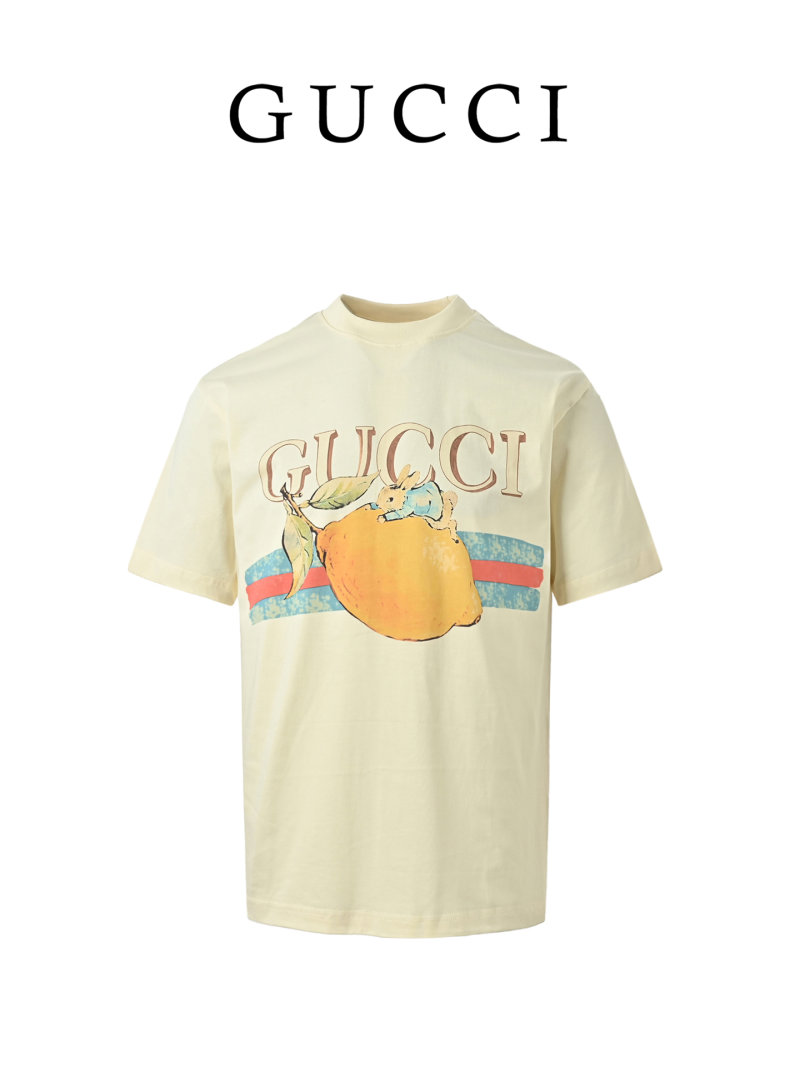 Gucci Peter Rabbit Collaboration Cream T-Shirt view