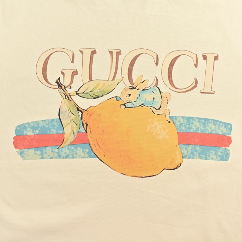 Gucci Peter Rabbit Collaboration Cream T-Shirt view