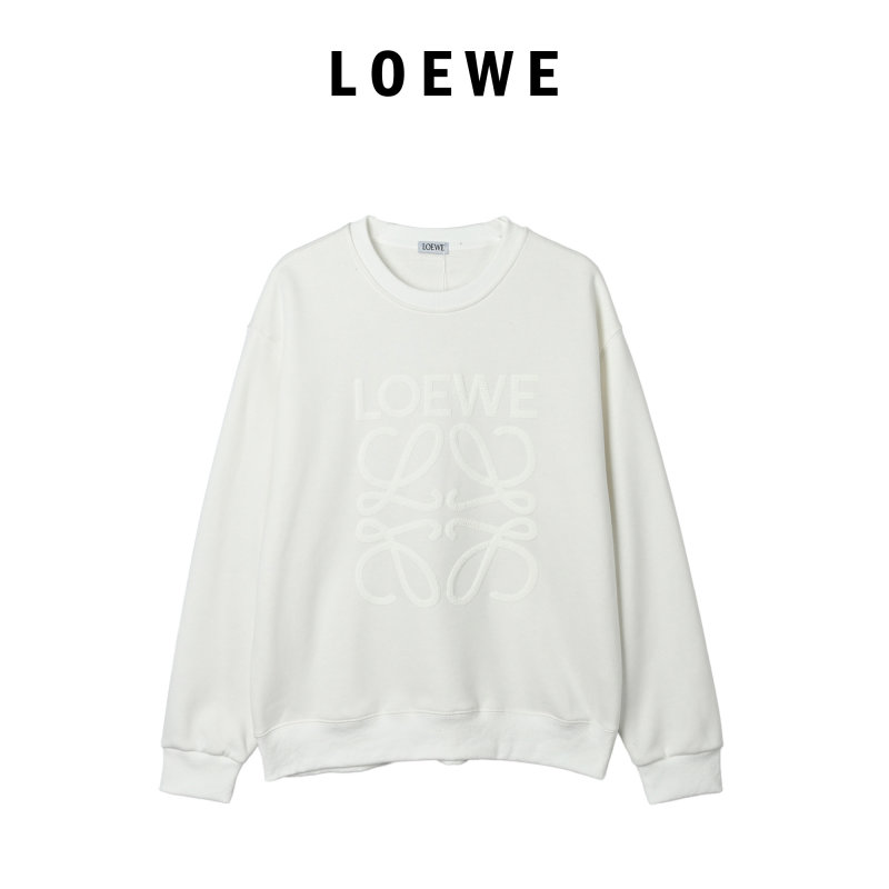 Loewe White Logo Sweatshirt view