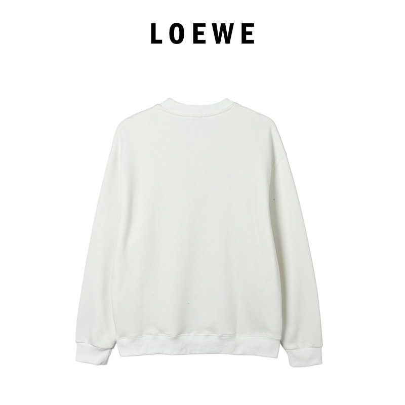 Loewe White Logo Sweatshirt view