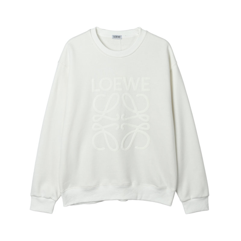 Loewe White Logo Sweatshirt view