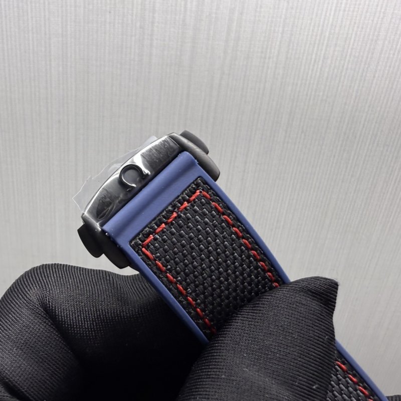 Omega Seamaster 600M GMT Black Dial Rubber Strap Watch view