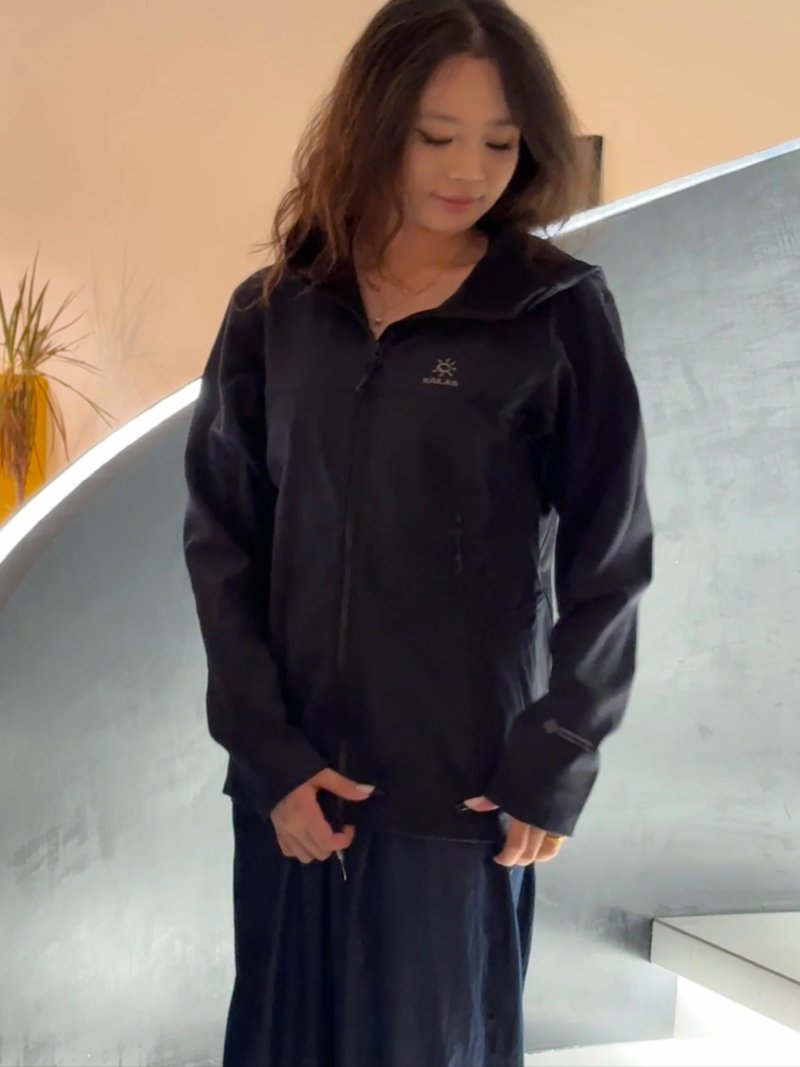 Kailas M8 Thickened Softshell Jacket Black view