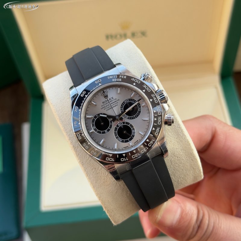 Rolex Daytona Chronograph Silver Dial Watch view