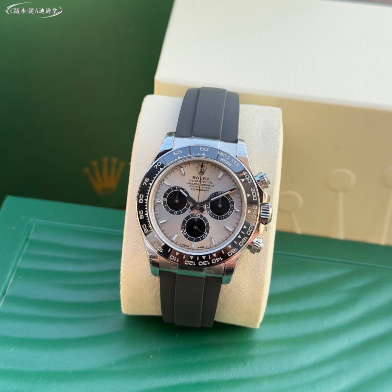Rolex Daytona Chronograph Silver Dial Watch view
