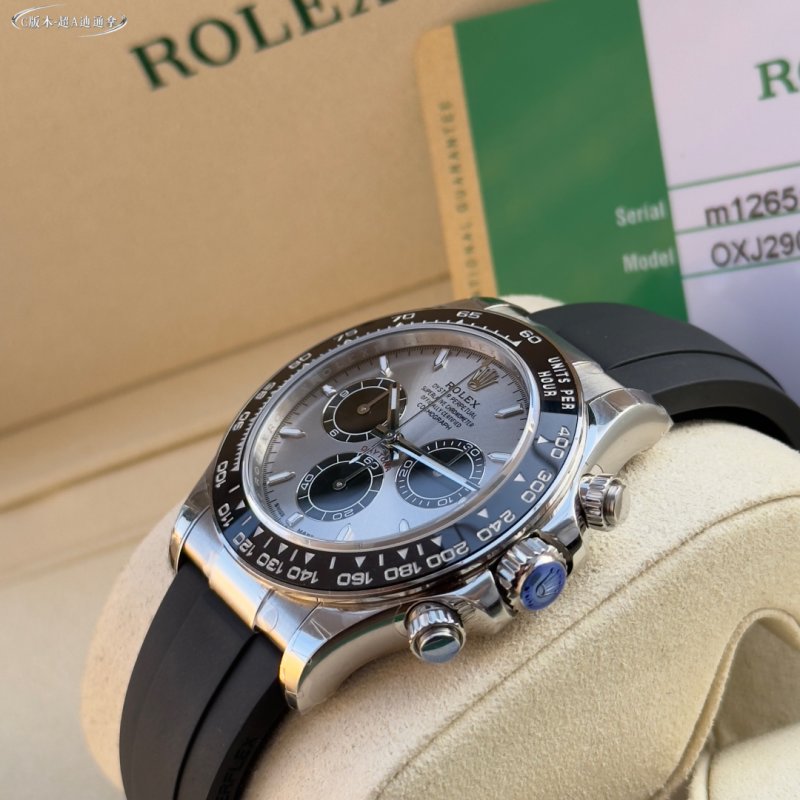 Rolex Daytona Chronograph Silver Dial Watch view