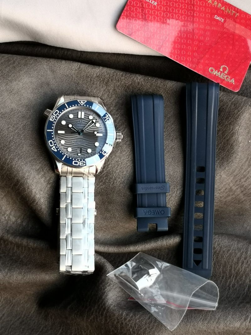 Omega Seamaster 42mm Blue Ceramic Dive Watch