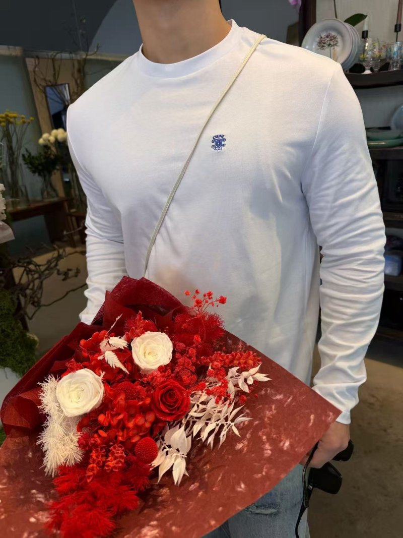Ralph Lauren White Long Sleeve T-Shirt with Pony Logo view
