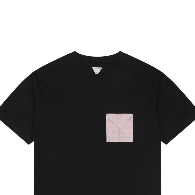 Black Pocket Short Sleeve T-Shirt view