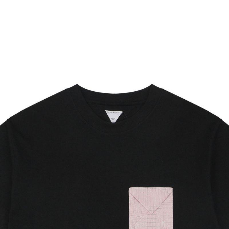 Black Pocket Short Sleeve T-Shirt view
