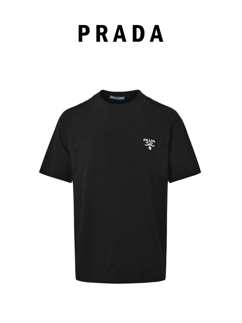Prada Black Logo T-Shirt view