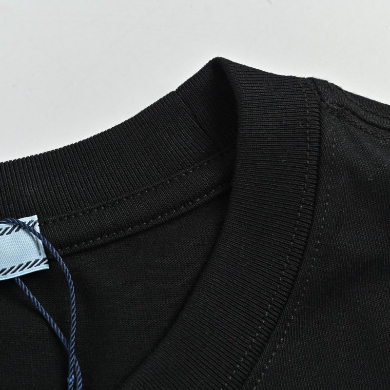 Prada Black Logo T-Shirt view