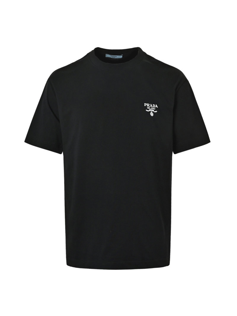 Prada Black Logo T-Shirt view