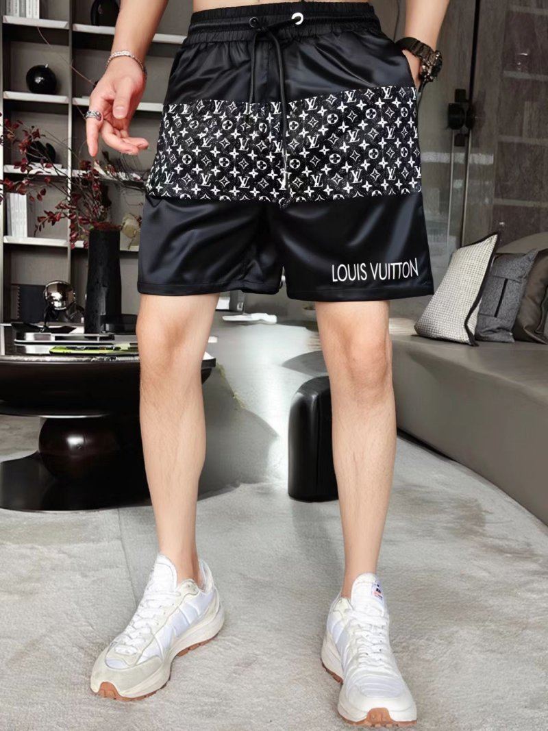 Louis Vuitton Monogram Black Swim Shorts