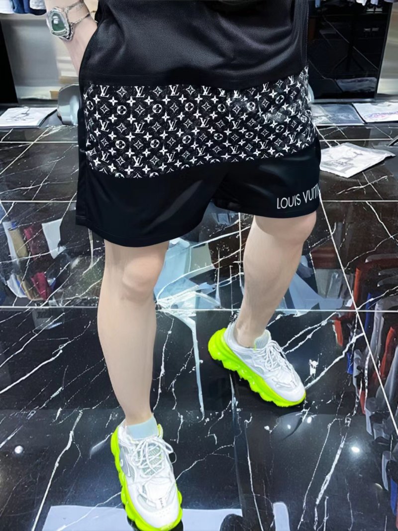 Louis Vuitton Monogram Black Swim Shorts view