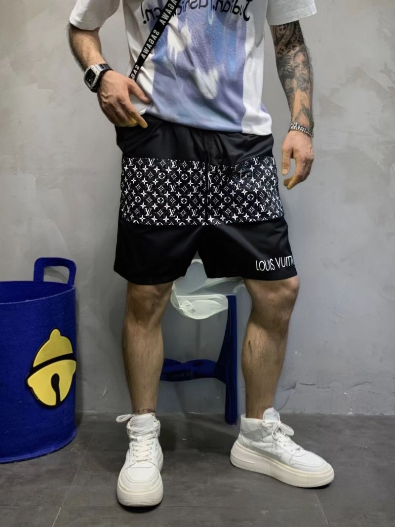 Louis Vuitton Monogram Black Swim Shorts view
