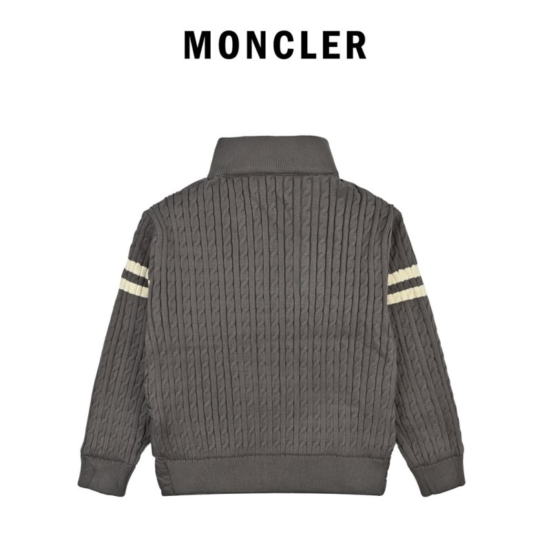 Moncler Black Mixed Media Down Jacket view