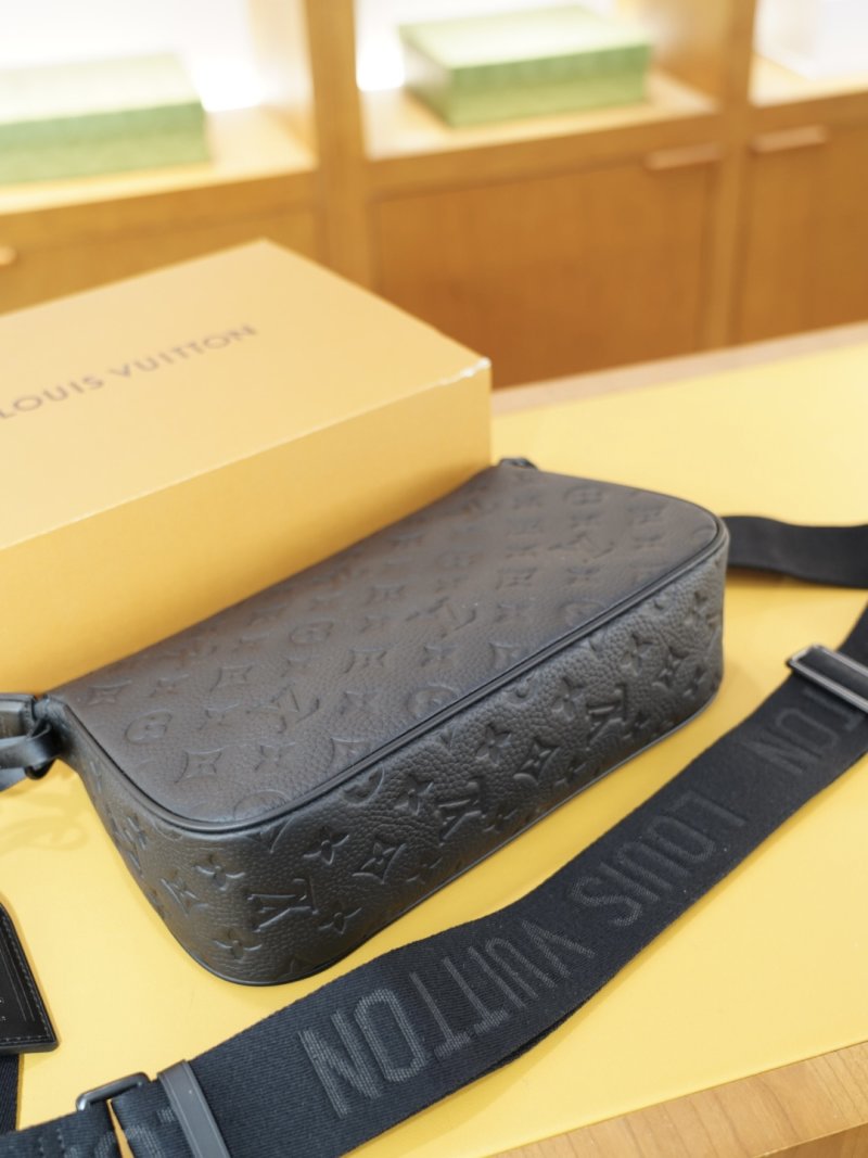 Louis Vuitton Monogram Shoulder Bag Black view