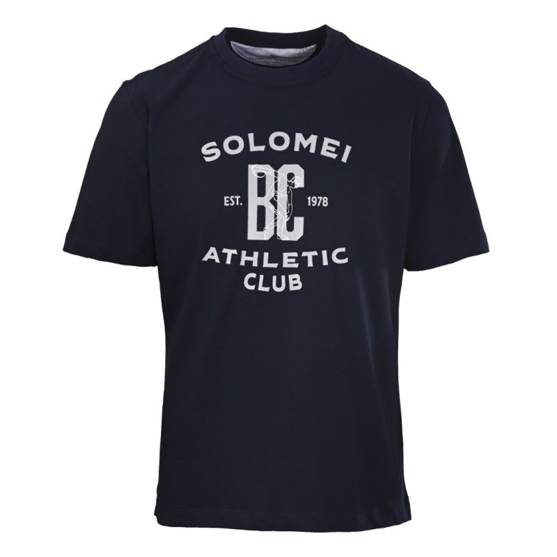 Navy Athletic Graphic Short Sleeve T-Shirt view