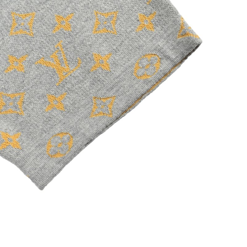 Grey & Gold Floral Print Short Sleeve T-Shirt view