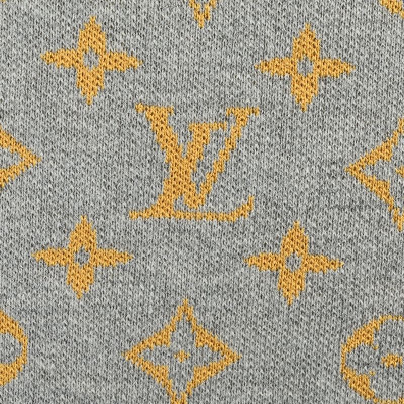 Grey & Gold Floral Print Short Sleeve T-Shirt view