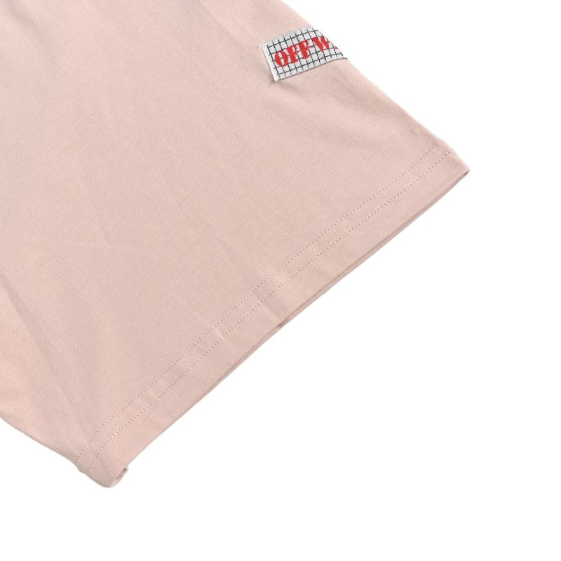 Pink Oversized Graphic Print T-Shirt with Floral Design view