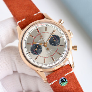 Breitling Navitimer Chronograph 42mm White Dial Rose Gold view 4