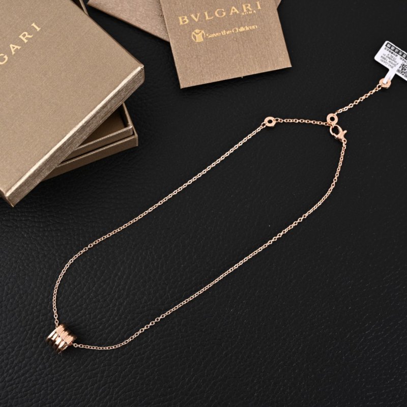 Bulgari B.Zero1 Spring Rose Gold Necklace