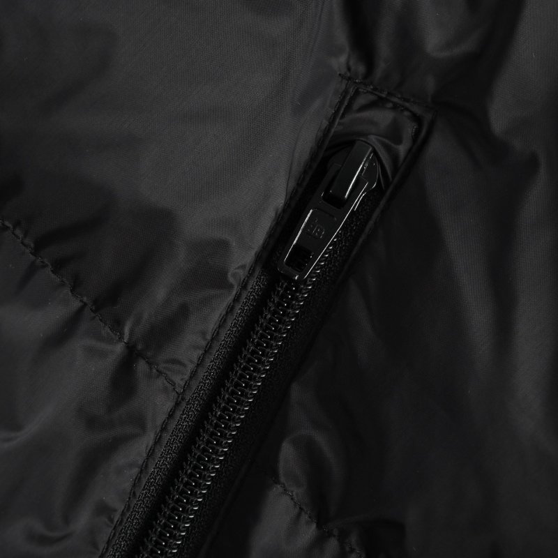 Balenciaga Embroidered Logo Puffer Down Jacket Black view
