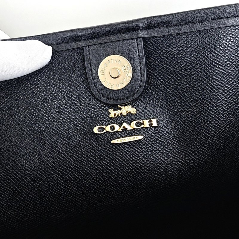 Coach City Tote Bag Brown Monogram view