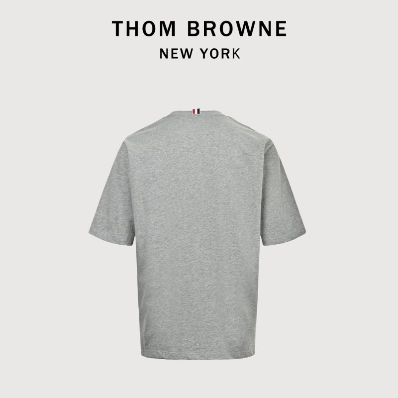 Thom Browne Tennis Puppy Grey T-Shirt view