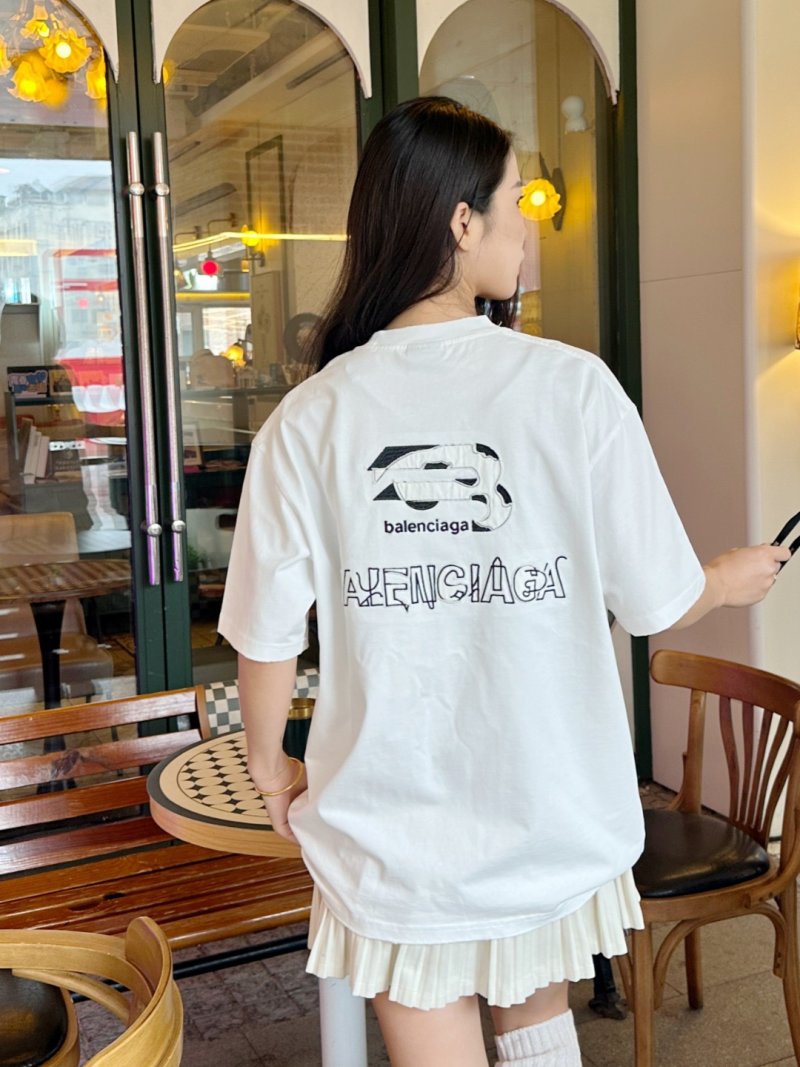 White Minimalist Logo Short Sleeve T-Shirt view