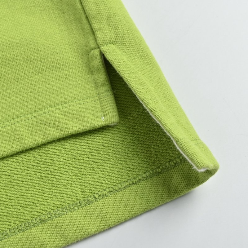 Neon Lime & Purple Colour-Block Polo Shirt view